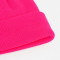 Custom Knit Beanie with Neon Logo Patch