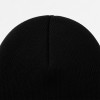 Custom Black Embroidered Beanie With Neon Logo Cuff