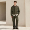 Custom Tracksuit Set in Olive Workwear Cotton