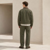 Custom Tracksuit Set in Olive Workwear Cotton