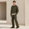 Custom Tracksuit Set in Olive Workwear Cotton