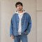 Custom Denim Jacket With Patch Pockets for Streetwear