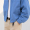 Custom Work Jacket With Contrast Collar and Zip Front