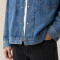 Custom Denim Jacket With Western Yoke and Flap Pockets
