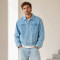 Custom Denim Jackets With Light Wash Trucker Fit