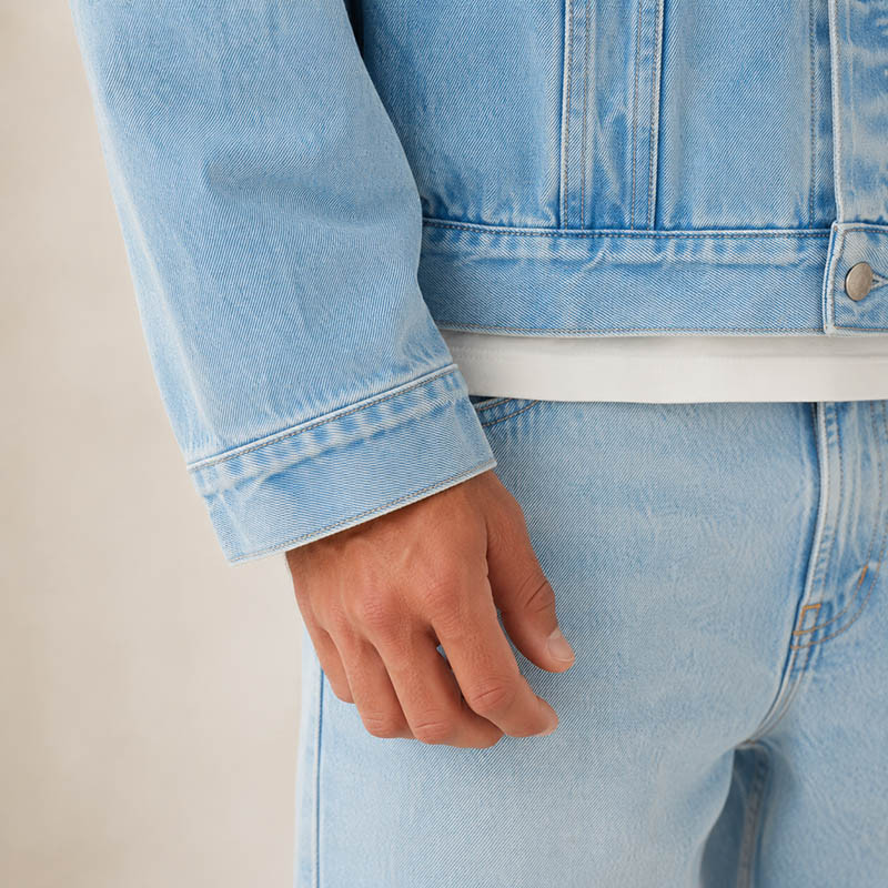 Detail image of jacket lining