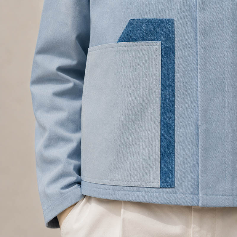 Detail image of jacket lining