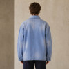 Custom Denim Jackets With Patch Pockets and Washed Finish