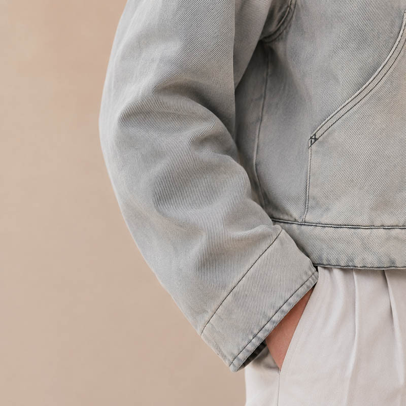 Detail image of jacket lining