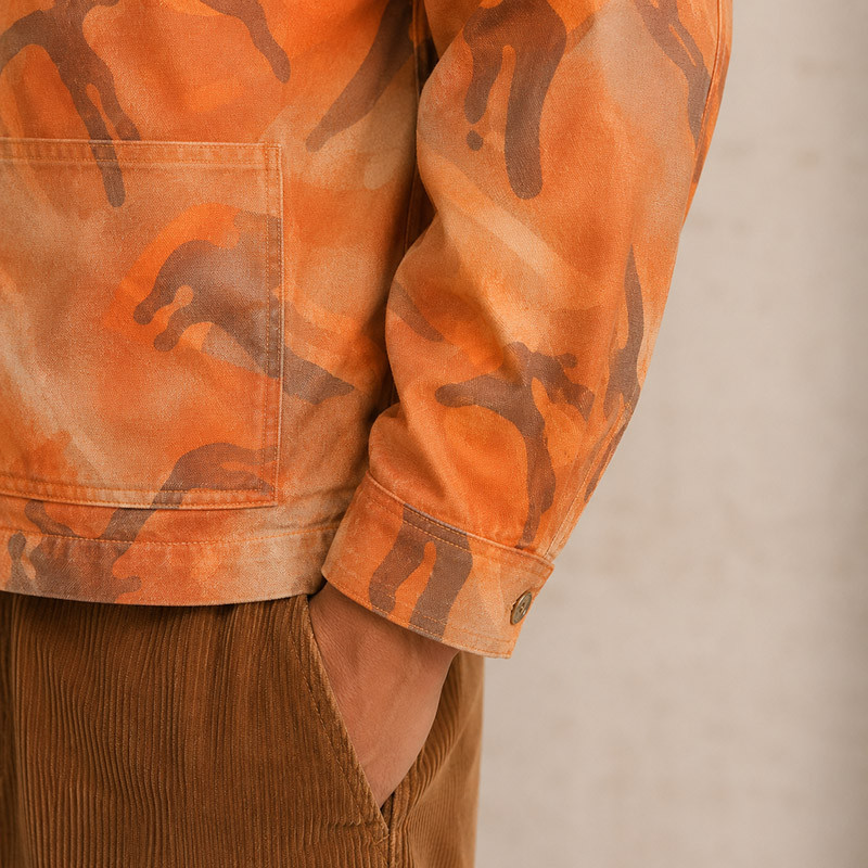 Detail image of jacket lining