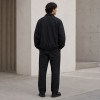Custom Tracksuit Set in Black Nylon