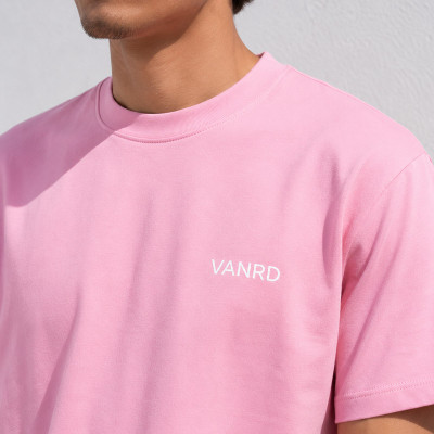 Custom Tracksuit Set in Pink T-Shirt and Shorts