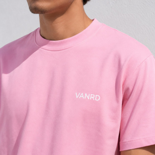 Custom Tracksuit Set in Pink T-Shirt and Shorts