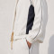 Custom White Tracksuit Set With Contrast Side Panels