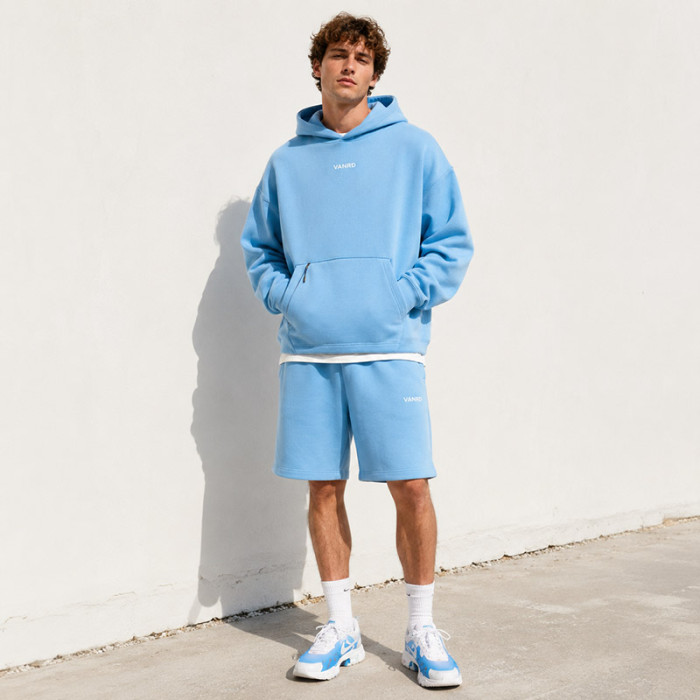 Custom Tracksuit Set With Hoodie and Shorts