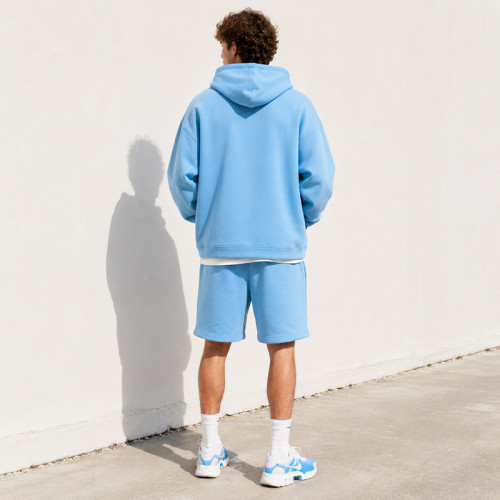 Custom Tracksuit Set With Hoodie and Shorts