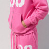 Custom Pink Zip Hoodie and Sweatpants Set