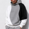Custom Tracksuit Set With Color Block Hoodie