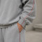 Custom Tracksuit Set in Heather Grey Half-Zip Fleece