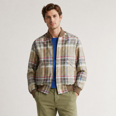 Custom Plaid Varsity Jacket Manufacturer for Streetwear Brands