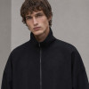 Custom Tracksuit Set in Black Half-Zip Fleece