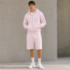 Custom Tracksuit Set in Pastel Pink Zip Hoodie