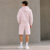Custom Tracksuit Set in Pastel Pink Zip Hoodie