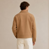 Custom Work Jacket in Camel Brushed Twill