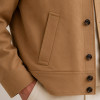 Custom Work Jacket in Camel Brushed Twill