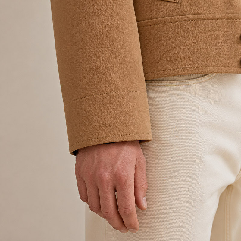 Detail image of jacket lining