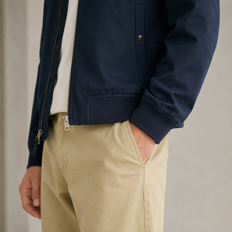 Detail image of jacket lining