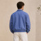 Custom Zip Up Jackets in Blue Plaid Fabric