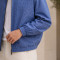 Custom Zip Up Jackets in Blue Plaid Fabric