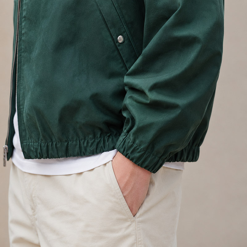Detail image of jacket lining