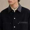 Custom Work Jacket in Camel Brushed Twill