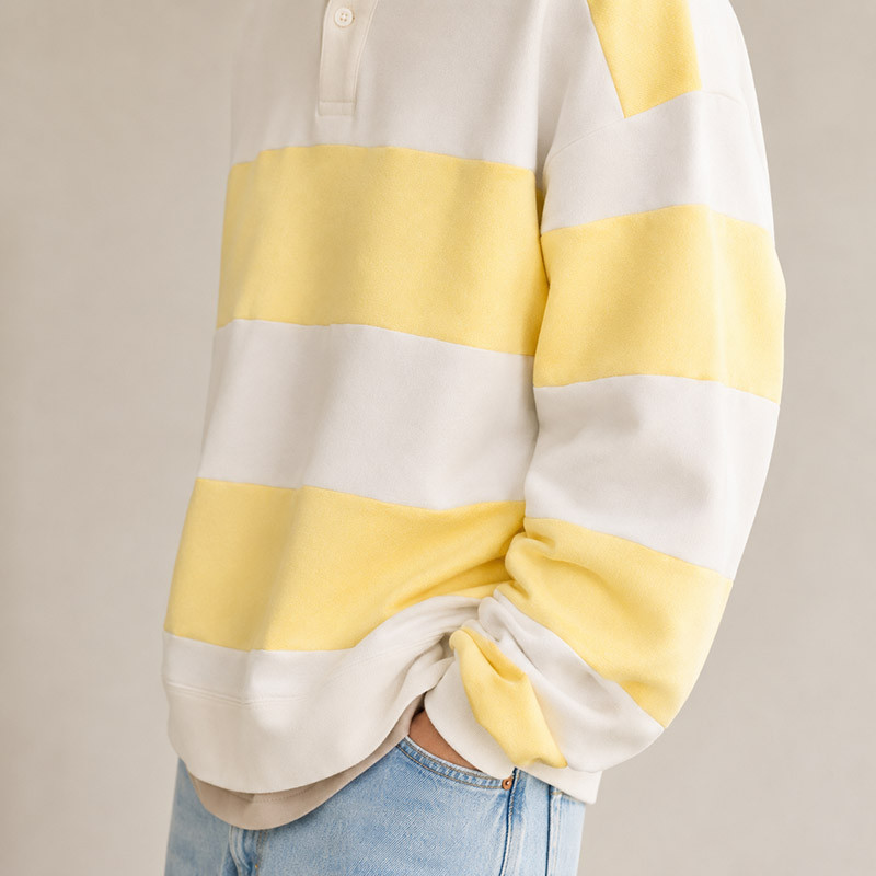 Green retro jacket model display