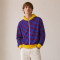 Custom Zip Up Hoodies Manufacturer | Striped Colorblock