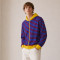 Custom Zip Up Hoodies Manufacturer | Striped Colorblock
