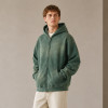 Custom Zip Up Hoodies Manufacturer | Washed Green