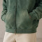 Custom Zip Up Hoodies Manufacturer | Washed Green