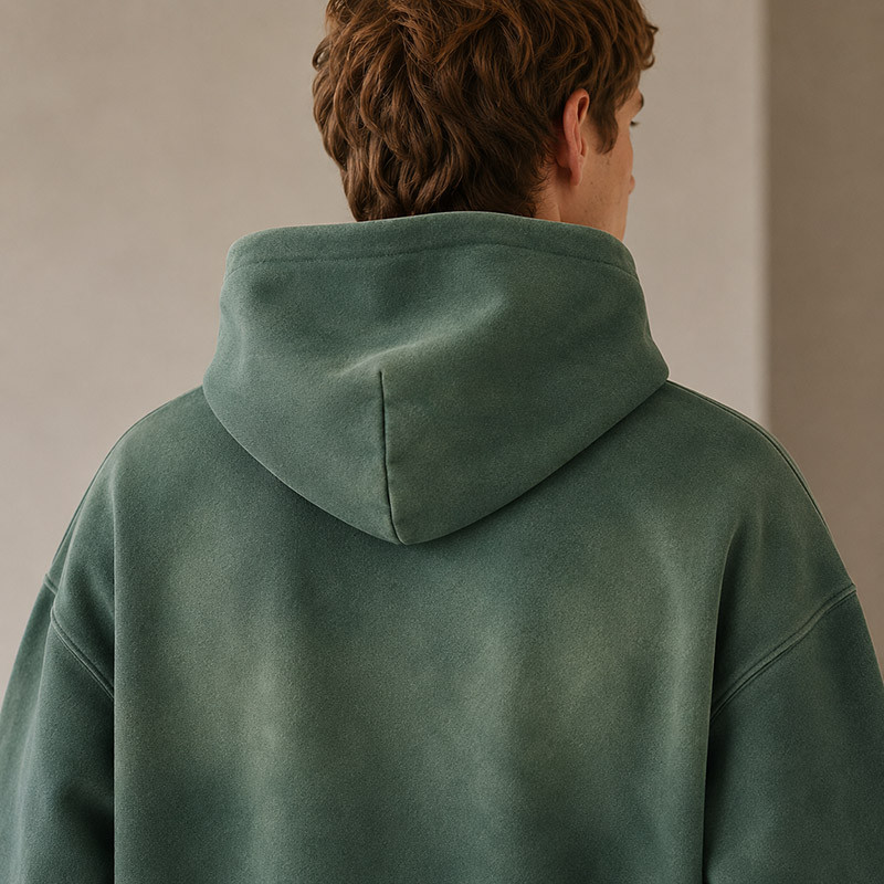 Detail image of jacket lining