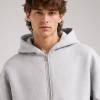 Custom Zip Up Hoodies Manufacturer | Heather Grey