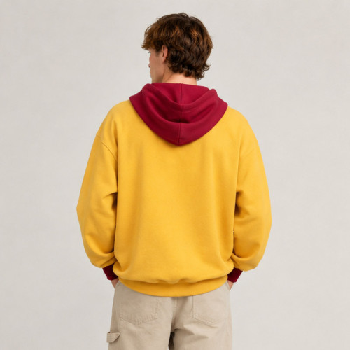 Custom Made Hoodies Manufacturer | Colorblock Graphic