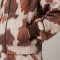 Custom Cow Print Zip Hoodie and Shorts Tracksuit Set