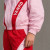 Custom Pink Red Color Block Polo Tracksuit Shorts Set