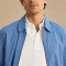 Custom Denim Shirt Jacket OEM Private Label Men Zip-Up