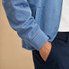 Custom Denim Shirt Jacket OEM Private Label Men Zip-Up