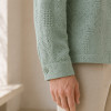 Custom Jacquard Work Jacket OEM Embroidered Button-Up Shirt
