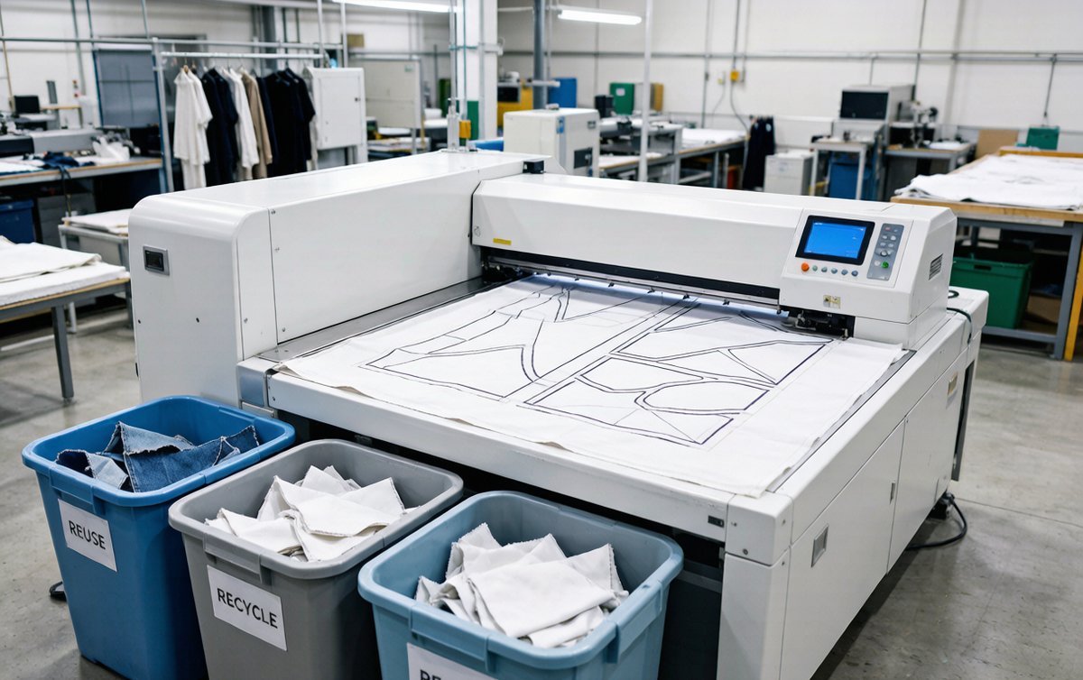 garment factory cutting department