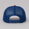 Custom White Trucker Hat With Orange Logo & Mesh Back